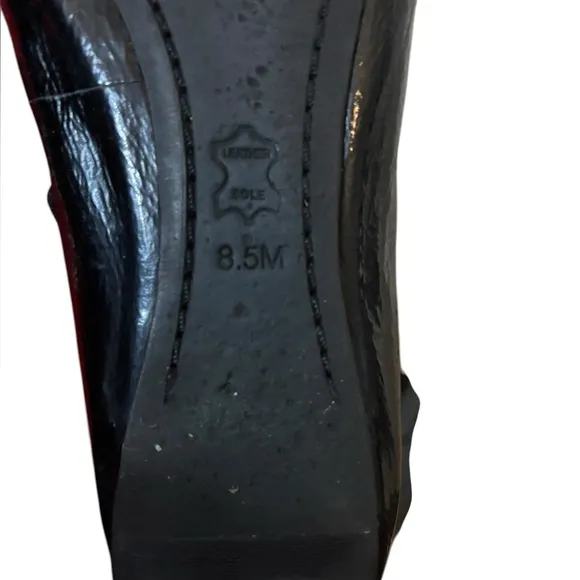 Tory Burch black flats ballet shoes 8.5