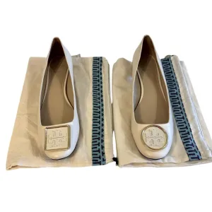 TORY BURCH CIRCLE/SQUARE LOGO 2” BLOCK HEAL SHOES