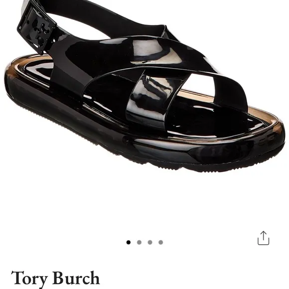 Tory Burch Criss Cross Bubble Jelly Sandals Size 8 NWT