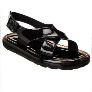 Tory Burch Criss Cross Bubble Jelly Sandals Size 8 NWT