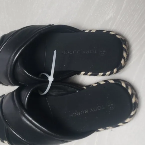 Tory Burch Crisscross Espadrille Slide, brand new sandals