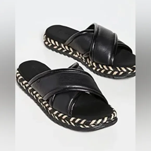 Tory Burch Crisscross Espadrille Slide, brand new sandals
