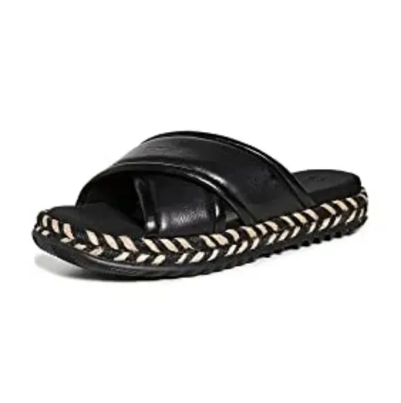Tory Burch Crisscross Espadrille Slide, brand new sandals