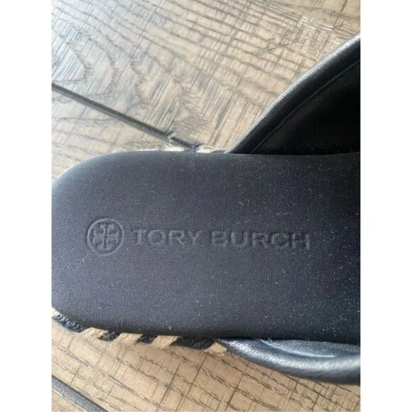 Tory Burch espadrille sandals size 9 NWOT