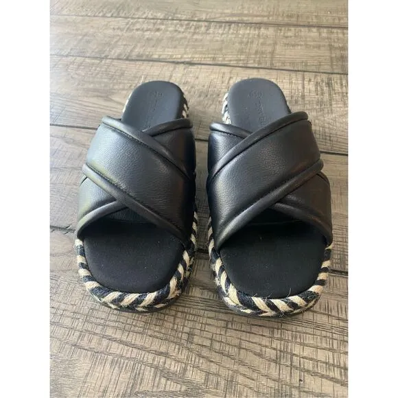 Tory Burch espadrille sandals size 9 NWOT
