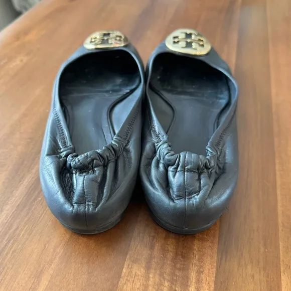 Tory Burch Minnie Leather Ballet Flats