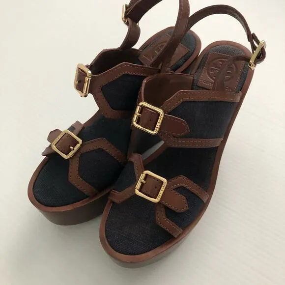 Tory Burch Platform Wedge sandals