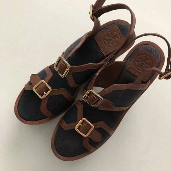 Tory Burch Platform Wedge sandals