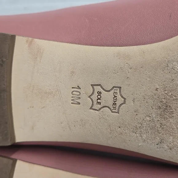Tory Burch Rosalind Pink Bow Ballet Flats 10M