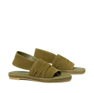 Tory Burch Sandals Suede Slingback Espadrille