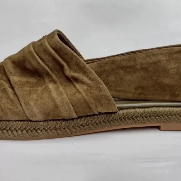 Tory Burch Sandals Suede Slingback Espadrille