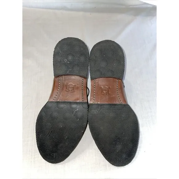 Trask Captoe Dress Shoes Men’s Size 9.5 M Brown Leather Oxfords City Going Out