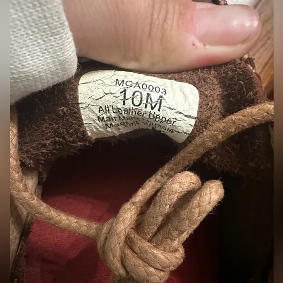 Twisted X boat shoes Men’s size 10M