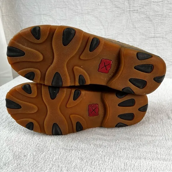 Twisted X Womens 9 Shoe Driving Mocs TWX Eco Casual Fabric Loafers Slip On Shoes