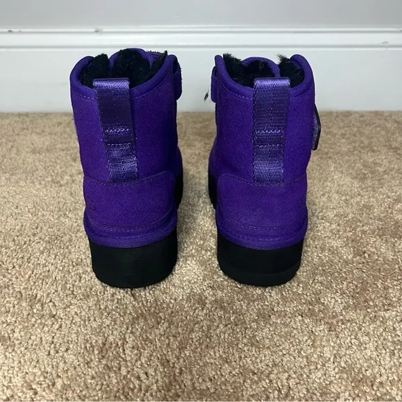 UGG boots Neumel Platform Purple Size 13