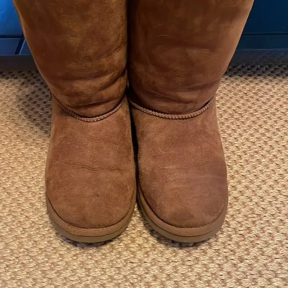 Ugg boots size 5 chestnut color