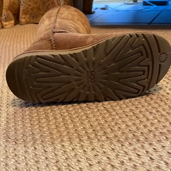 Ugg boots size 5 chestnut color