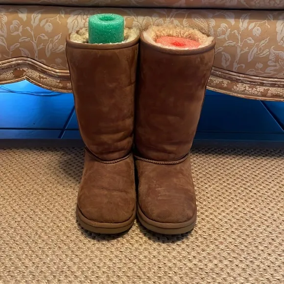 Ugg boots size 5 chestnut color
