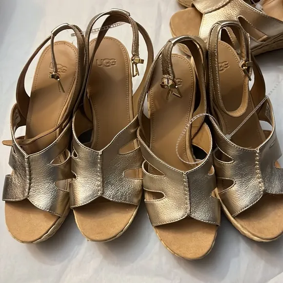 UGG® Careena Platform Wedge Espadrille Sandals