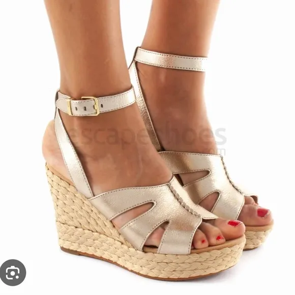 UGG® Careena Platform Wedge Espadrille Sandals