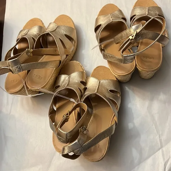 UGG® Careena Platform Wedge Espadrille Sandals