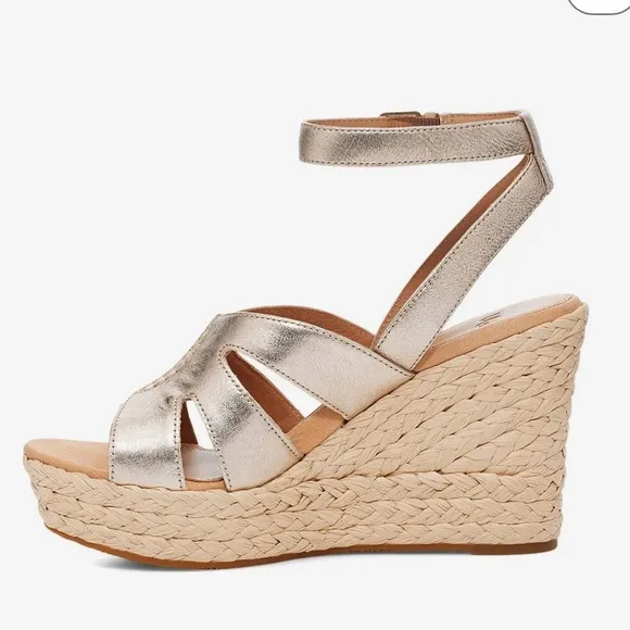 UGG® Careena Platform Wedge Espadrille Sandals