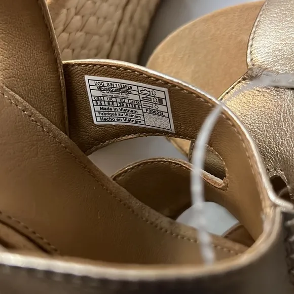 UGG® Careena Platform Wedge Espadrille Sandals
