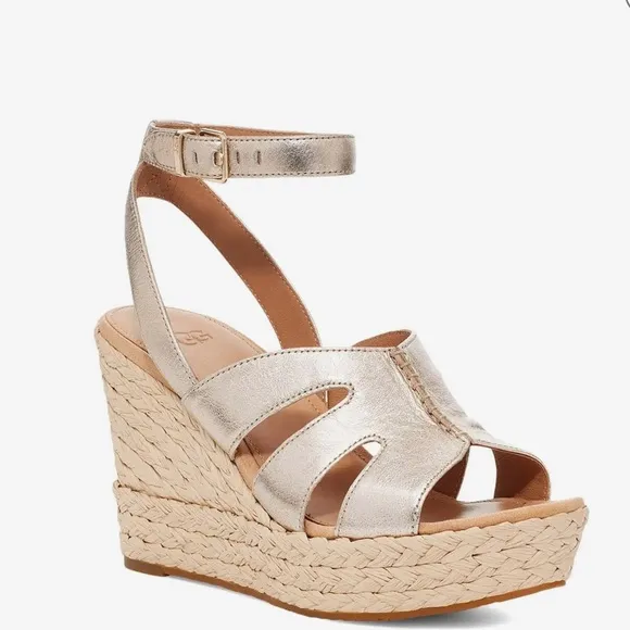 UGG® Careena Platform Wedge Espadrille Sandals
