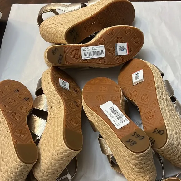 UGG® Careena Platform Wedge Espadrille Sandals