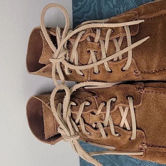 UGG Chestnut Brown Suede Leather Ankle Boots Shoes Men's 9