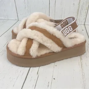UGG Disco‎ Cross Slide Platform Sandals