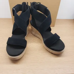UGG Ileana Ankle Black and Tan Women's Sandals