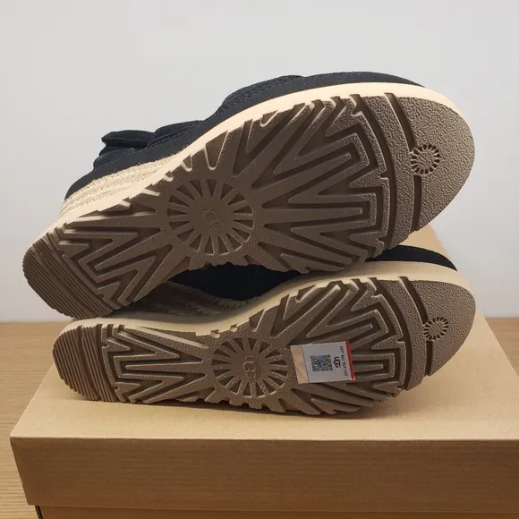 UGG Ileana Ankle Black and Tan Women's Sandals