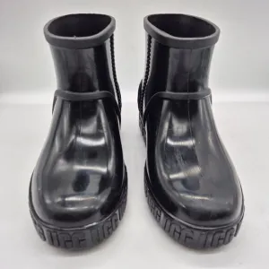 Ugg Youth Girls Rain Boots Size 13 Taffy Black  Drizlita Tpe