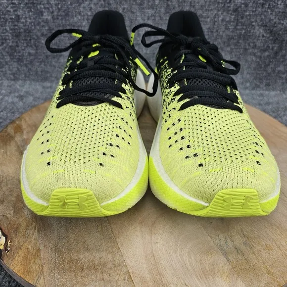 Under Armour Infinite Elite Mens Size 11 Black Yellow Running Shoes 3027189-002