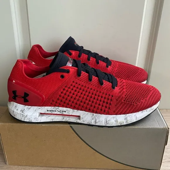 Under Armour Men's HOVR Sonic NC, Pierce/Elemental/Black Running Shoes- M 13