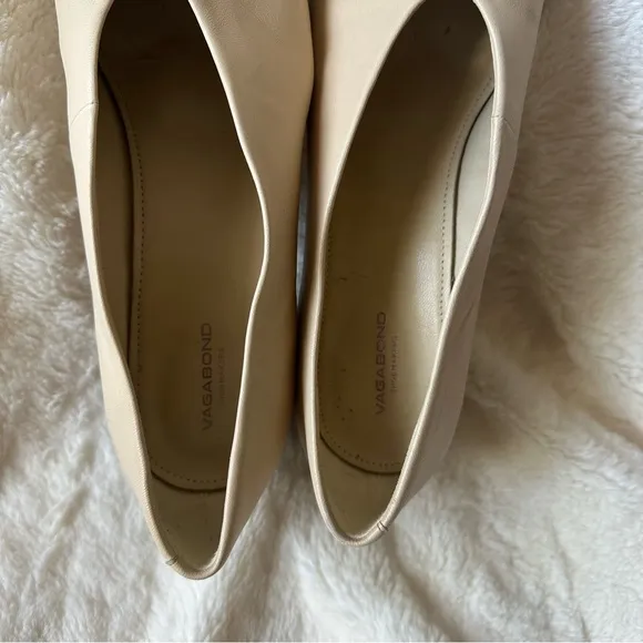 Vagabond Eve Pump Cream White Size 40