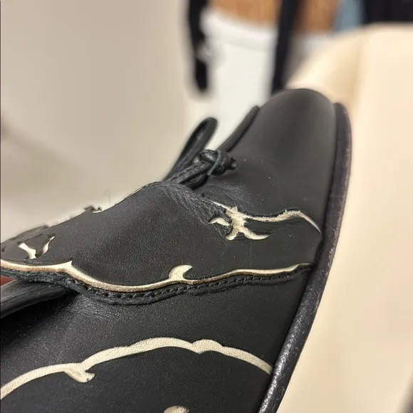 Valentino Garavani Women’s Panther Black Loafers sz 36