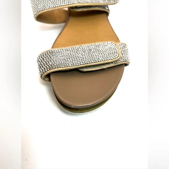 Van Eli sparkle flat Sandals 8N