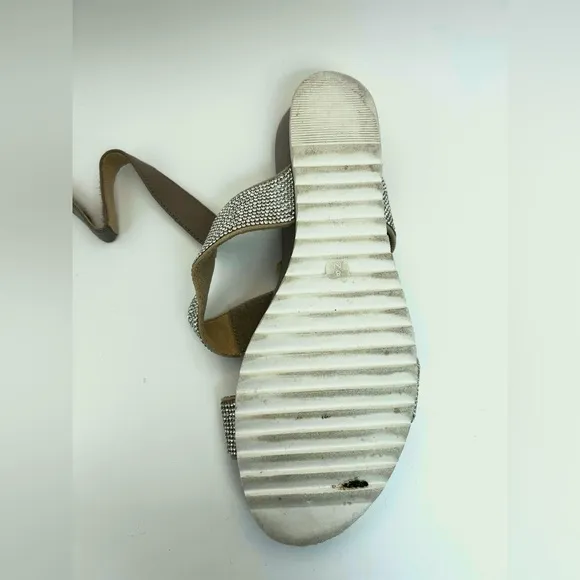 Van Eli sparkle flat Sandals 8N