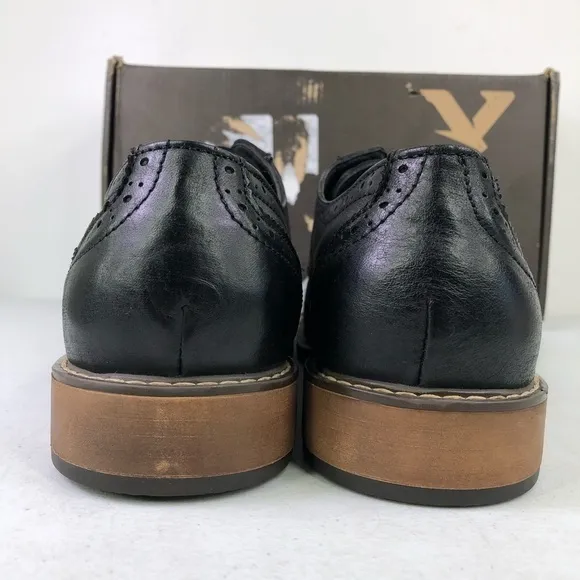 Vance Co Warren Black Oxford Dress Shoes