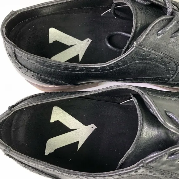 Vance Co Warren Black Oxford Dress Shoes