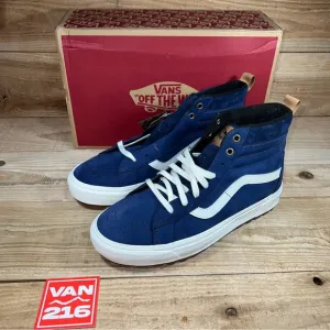 Vans Men’s Sk8-Hi MTE Dress Blues Nubuck Shoes: VN0A5HZYA07: