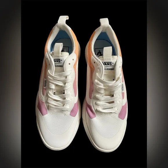 Vans Off The Wall Ultra Range Pastel Ombré Sneakers Shoes Women’s Size 8 New