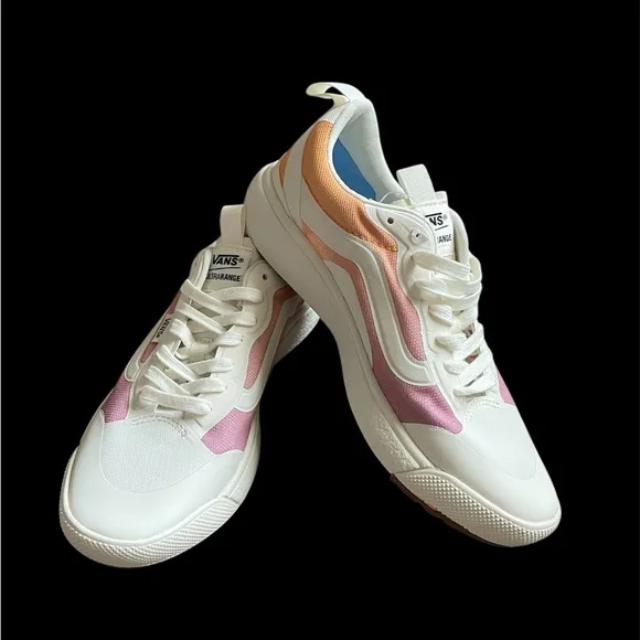 Vans Off The Wall Ultra Range Pastel Ombré Sneakers Shoes Women’s Size 8 New