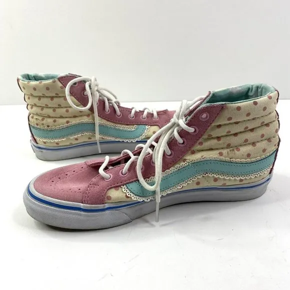 Vans x Disney Toy Story Bo Peep SK8-Hi Sneakers Shoes Pink Womens Size 7.5