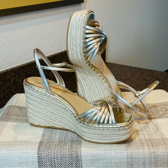 Veronica Beard Ravina Platform Wedge SandalNWOT SZ: 10M