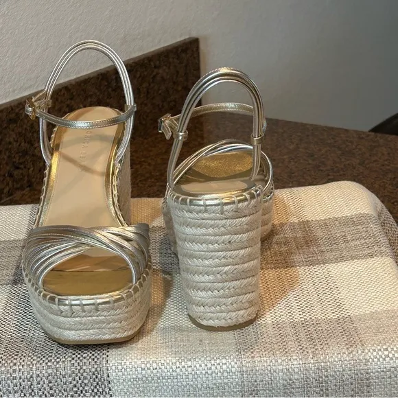 Veronica Beard Ravina Platform Wedge SandalNWOT SZ: 10M