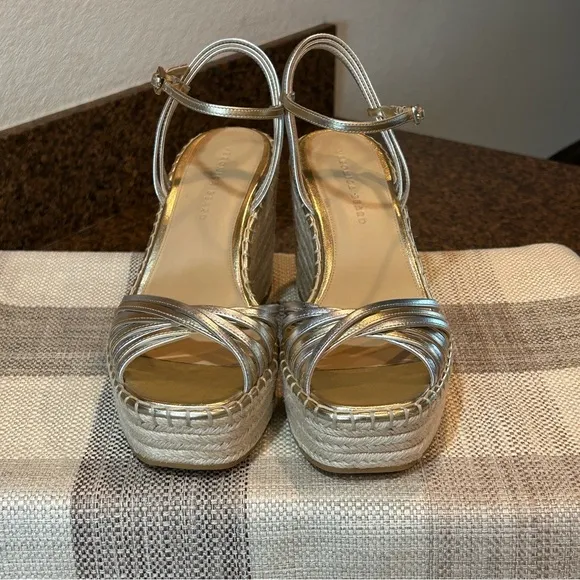 Veronica Beard Ravina Platform Wedge SandalNWOT SZ: 10M