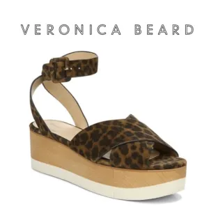 🐆Veronica Beard Wynie Platform Sandals🐆